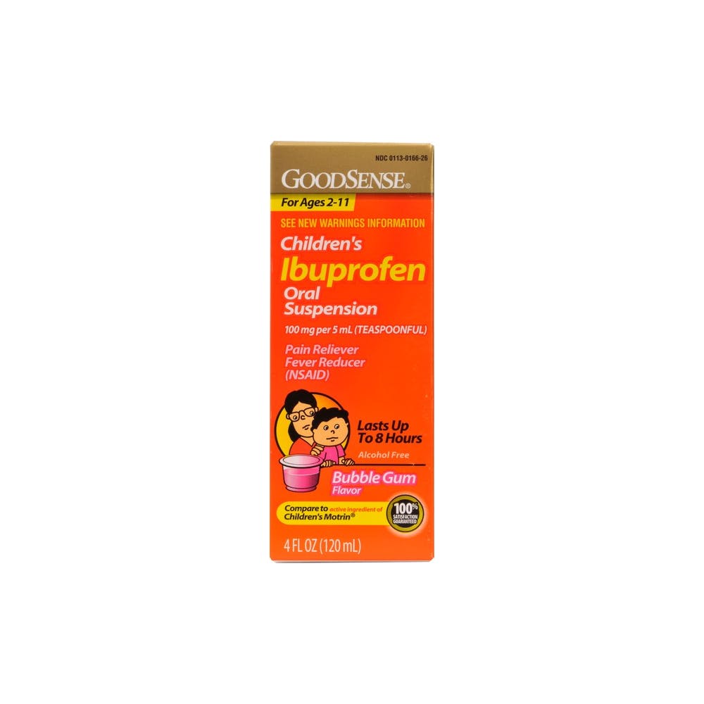 Children's Ibuprofen Oral Suspension - Bubblegum 4 oz 2