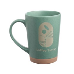 16 oz. Java Speckled Clay Ceramic Mug (1 Color Imprint)