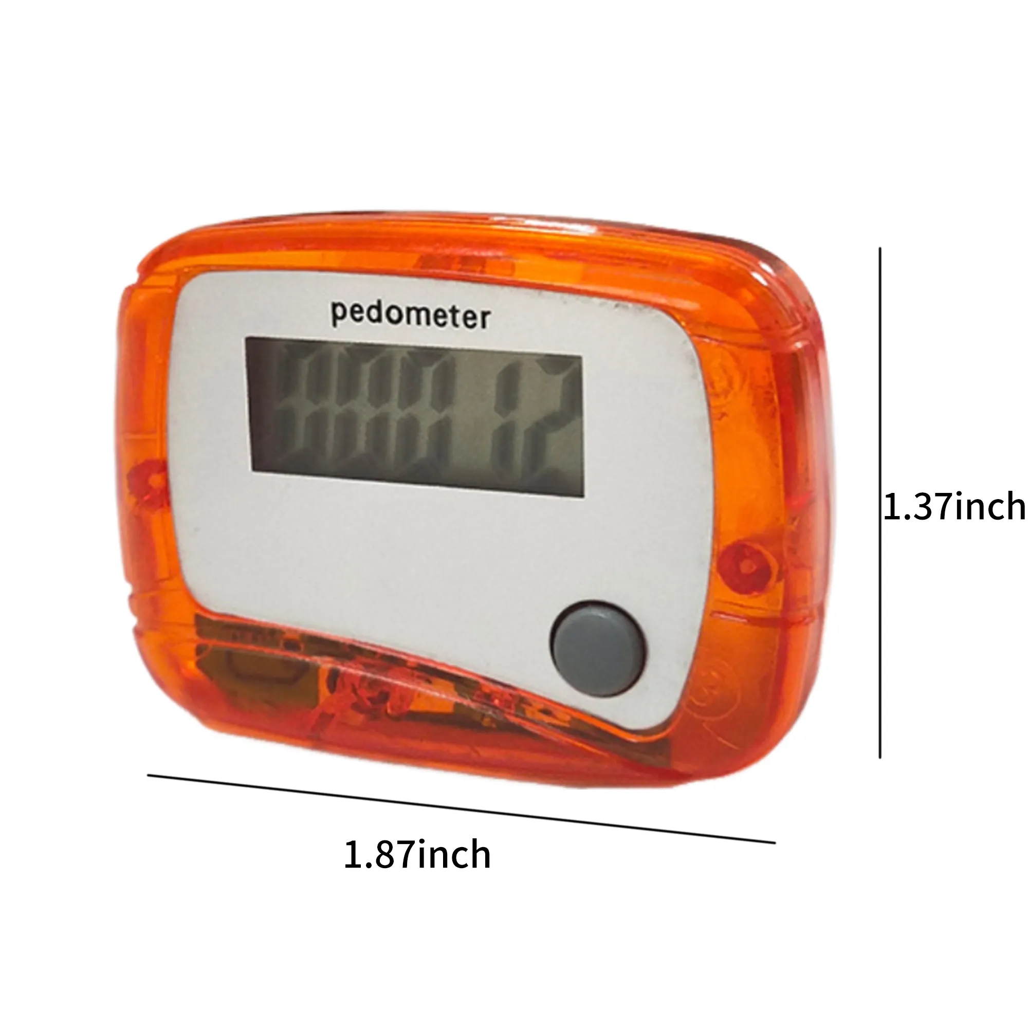 Compact Plastic Fitness Pedometer 36