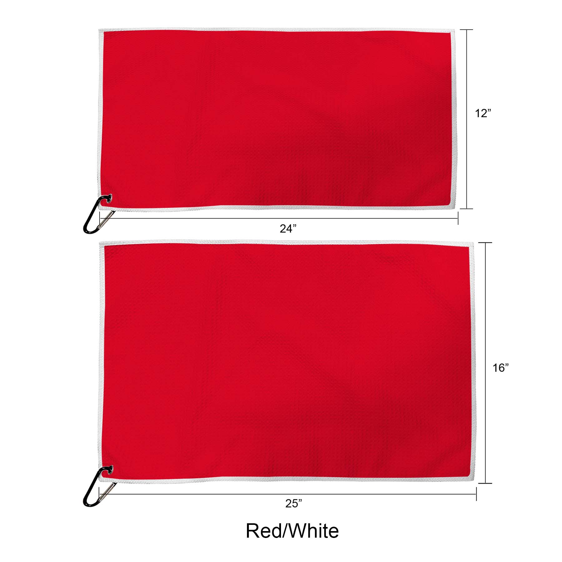 Free Shipping Full Color 400gsm Waffle Golf Towel 57