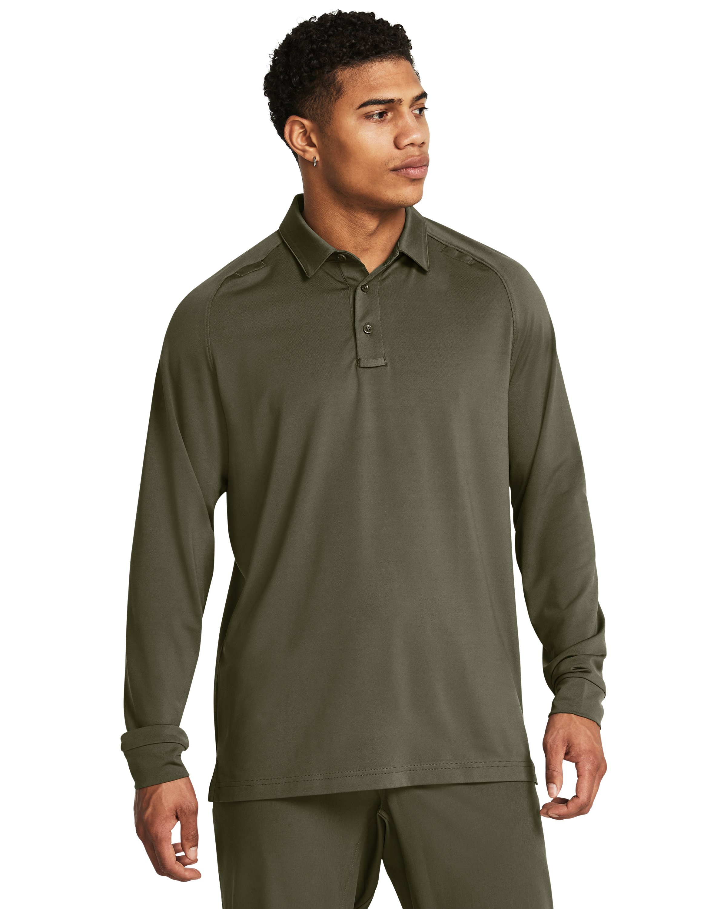 UA Tactical Elite Men's Long Sleeve Polo 8