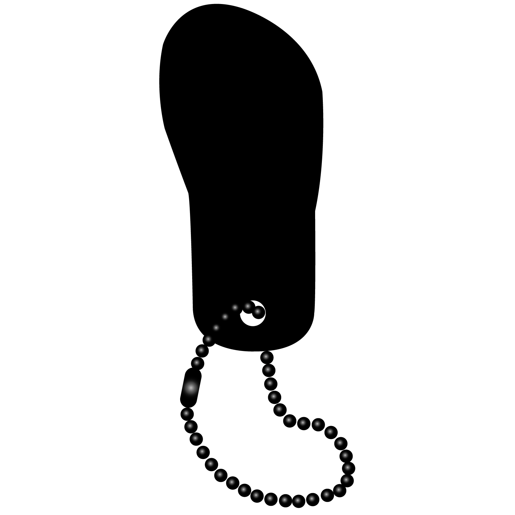 Flip Flop Key Tag 32