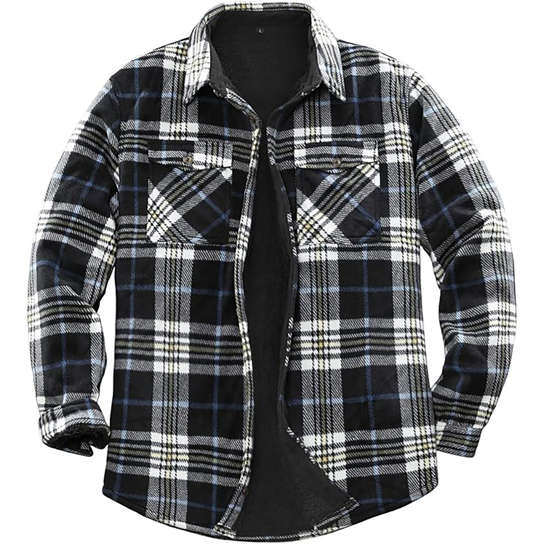 Men's Flannel Shirt Jacket 75