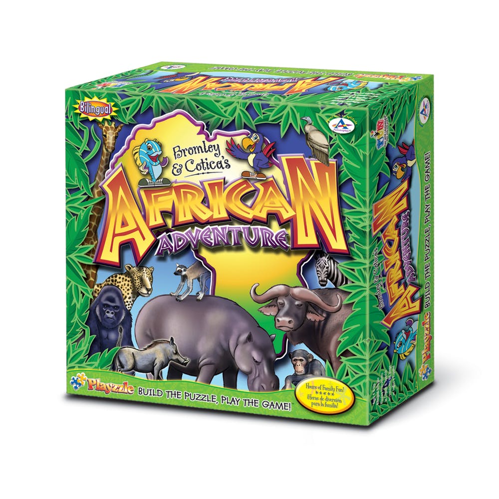 African Adventure Playzzle - Bilingual Ages 3+ 3