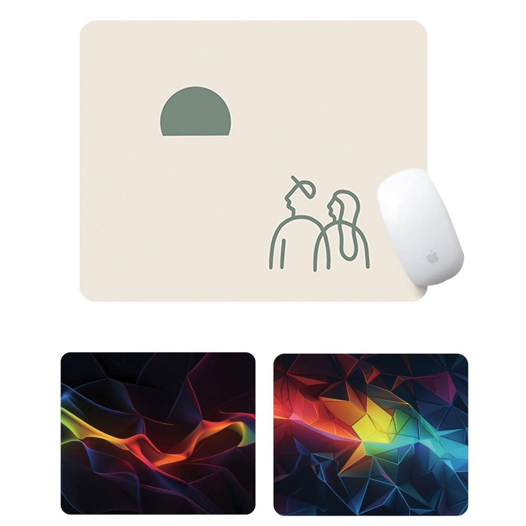 8.66" x 7.08" Full Color Mouse Pad MOQ 100PCS 4