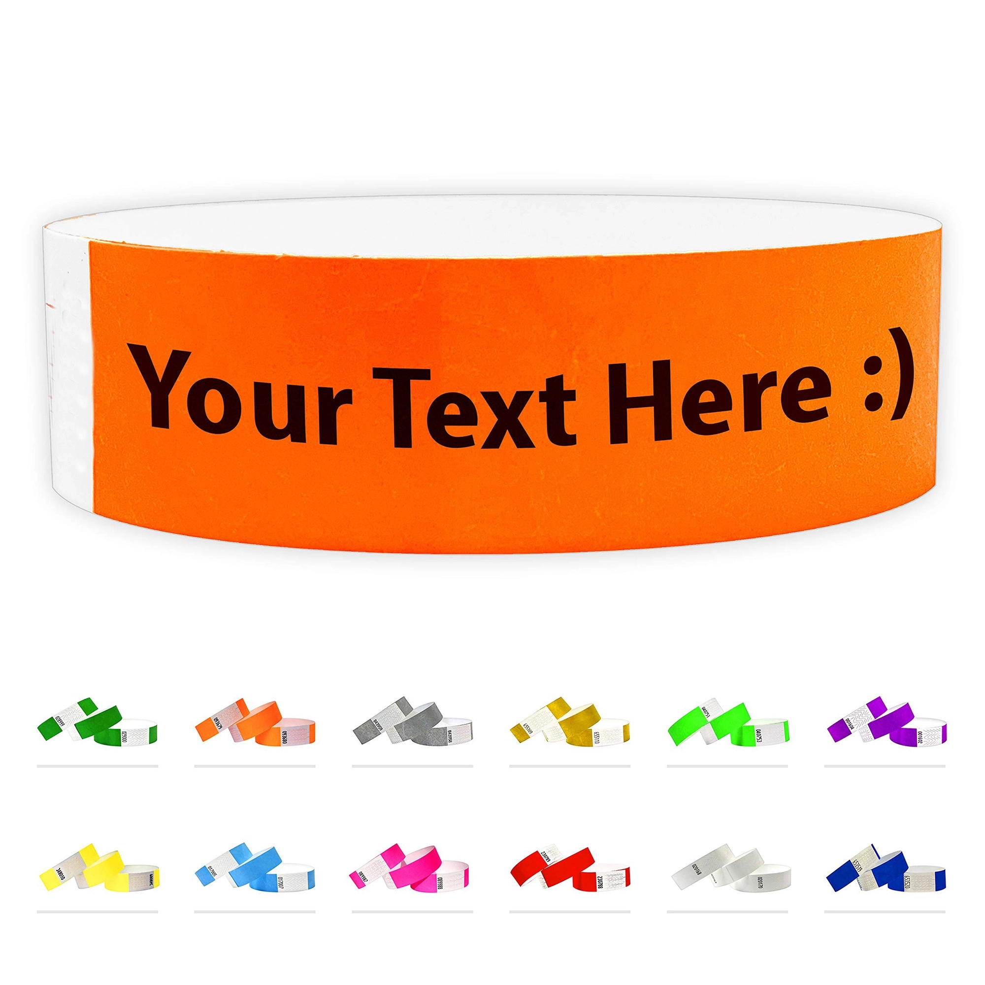 Custom Premium Paper Wristbands