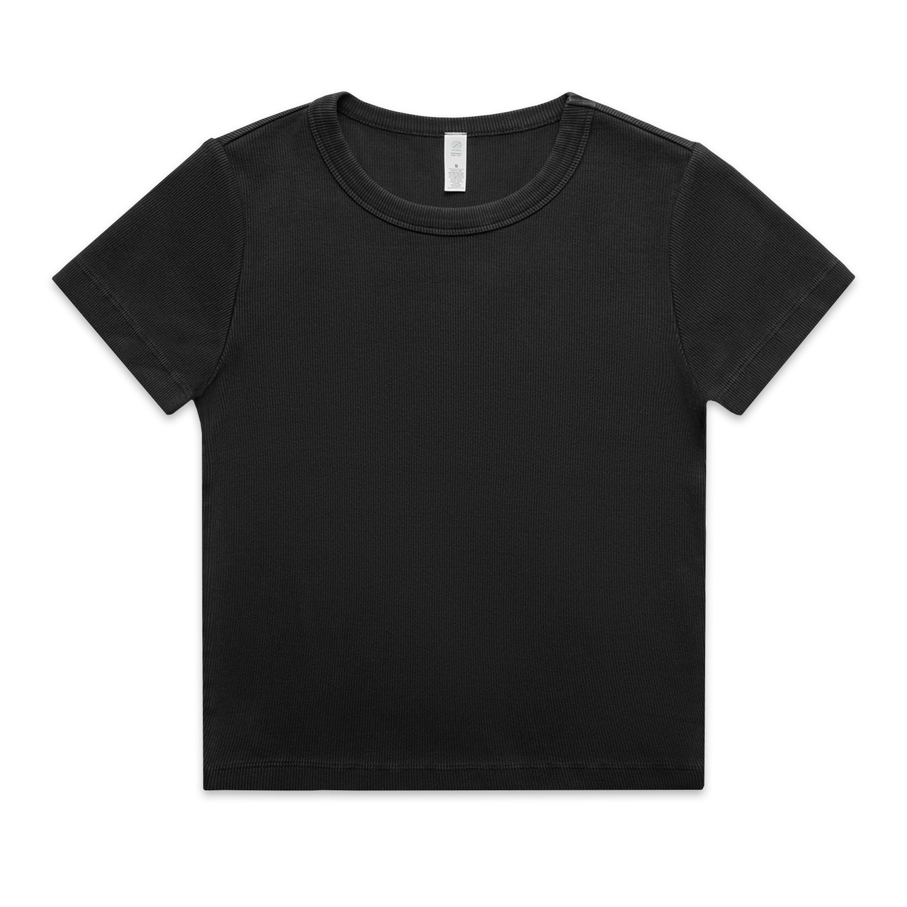 Wo's Faded Organic Rib Tee | 4036 10