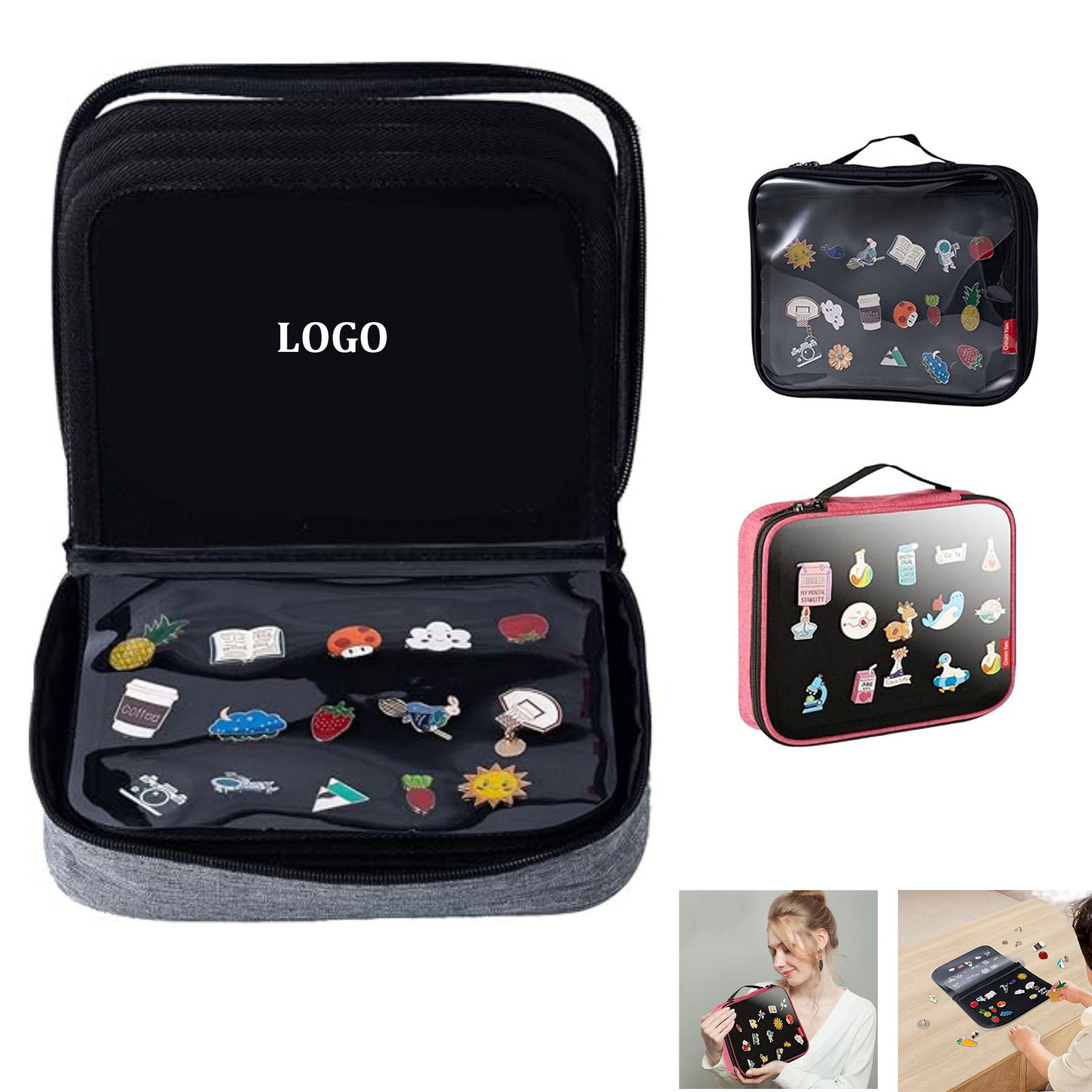 Pin Display Book Bag 6