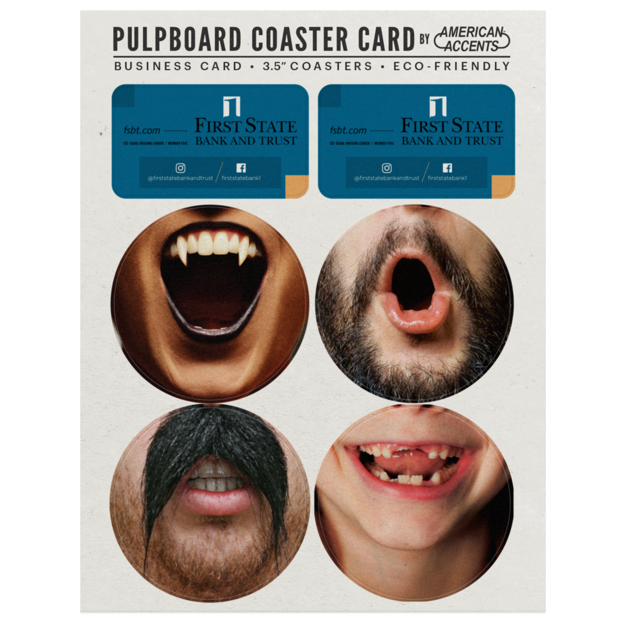 80 pt Coaster Card Pulpboard Full Size 3