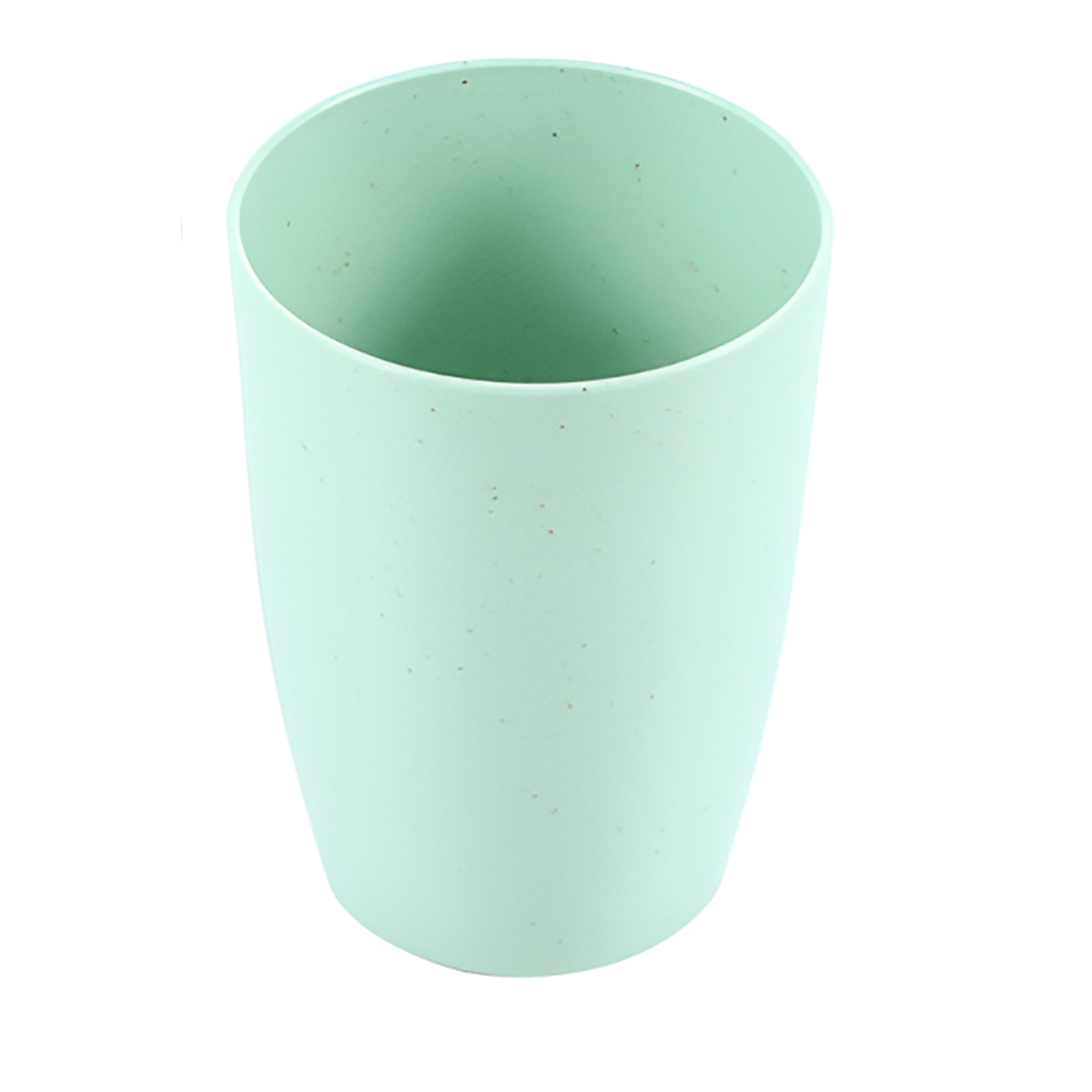 Stylish 15OZ Wheat Straw Plastic Mouthwash Cup 12