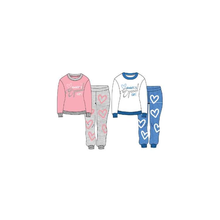 Girls' French Terry Set Assorted 2pc 12-24m 3