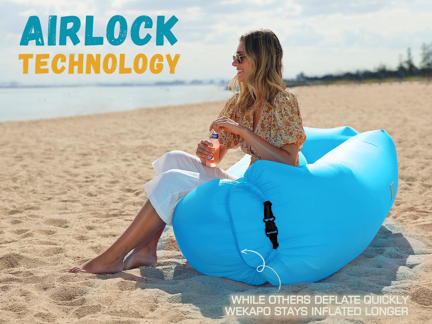 Inflatable Couch Air Lounger Chair 10