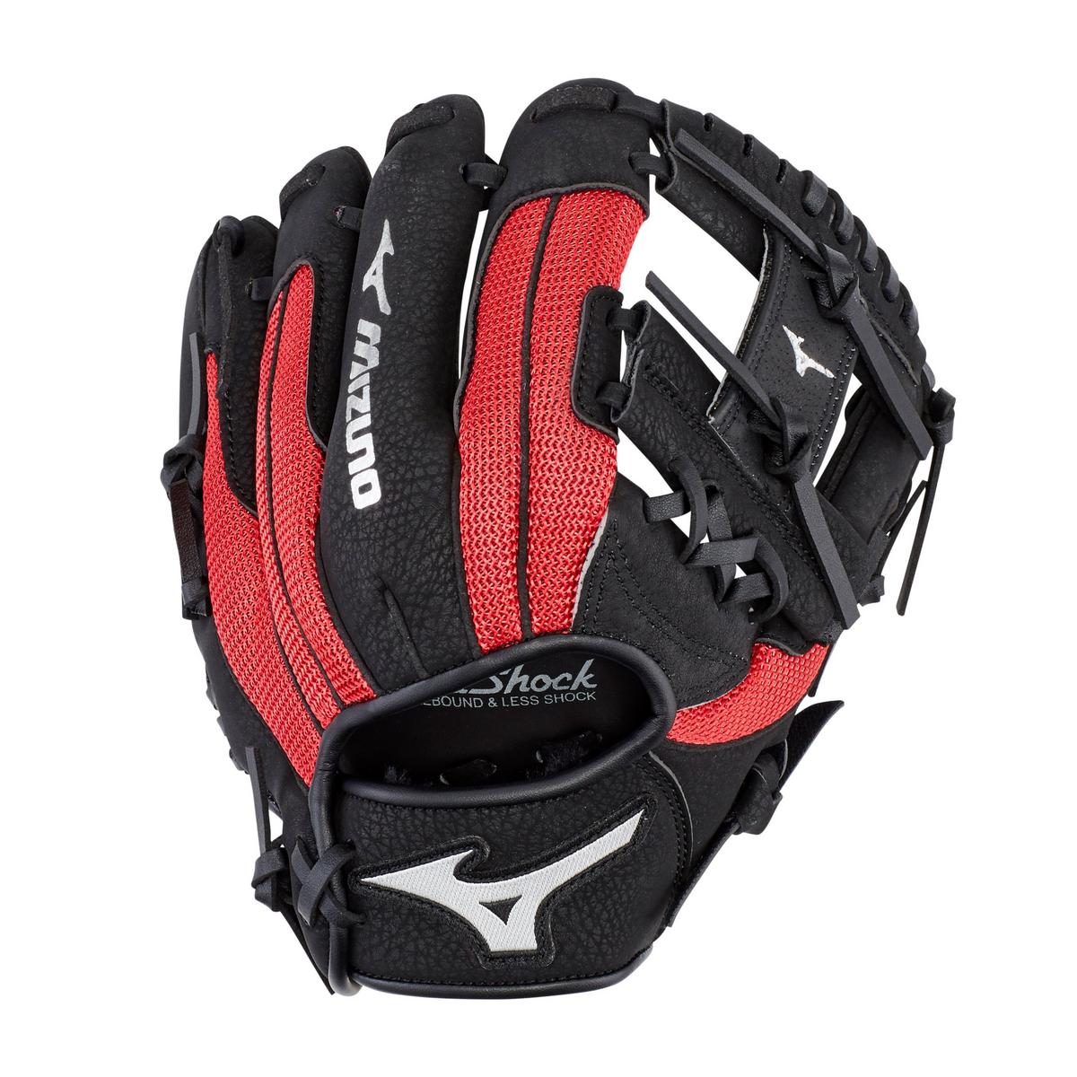 Prospect Series PowerClose Baseball Glove 10", Deep 3 Web, Full Grain Pigskin, Mesh 5