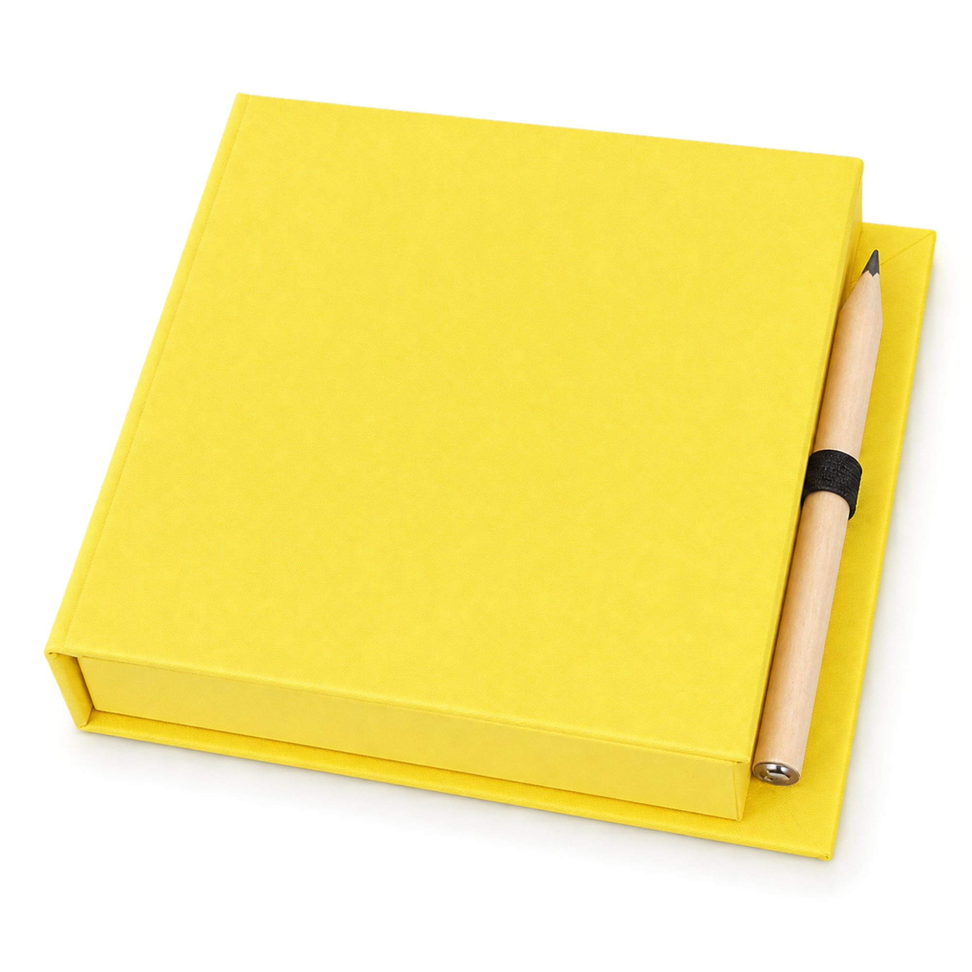 150-Sheet Flip Top Memo Box With Pencil 6