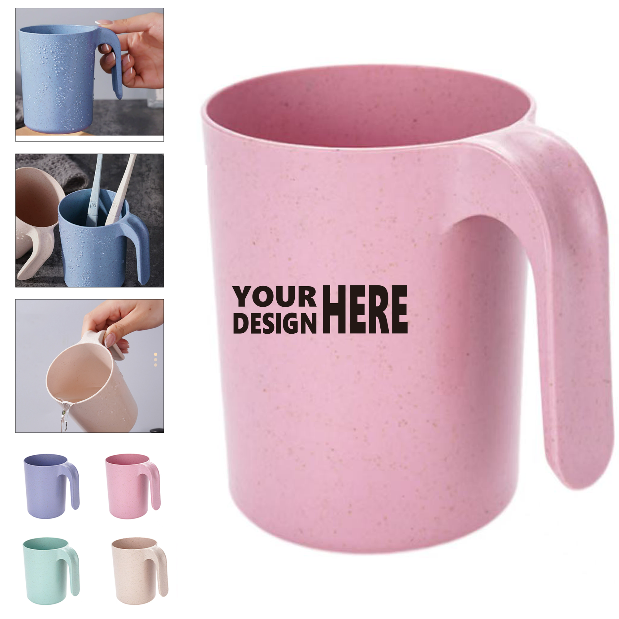 13 oz. Drinking Mug With Handle