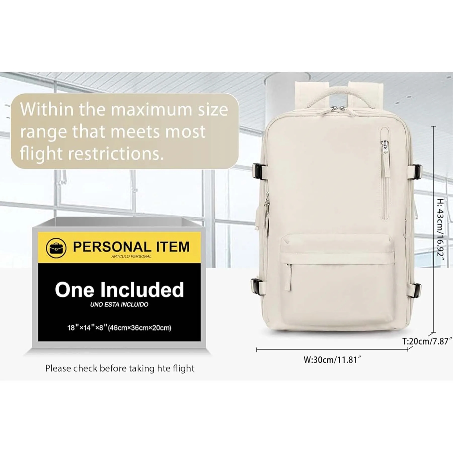Carry On Backpack 15