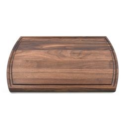 10 1/2" x 16" x 3/4" Walnut Cutting Board with Juice Groove - Thumbnail 4