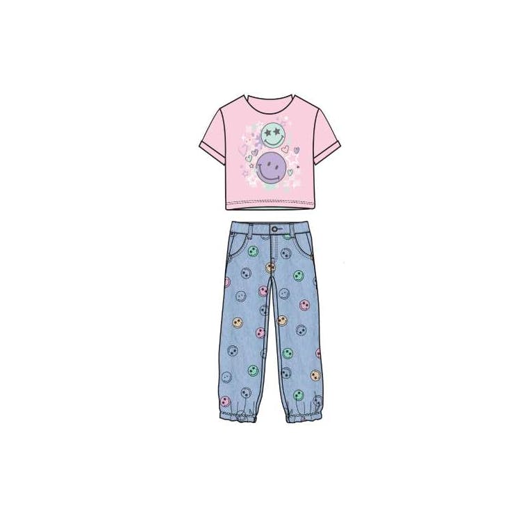 Girls Denim Sets - Assorted Sizes 72pcs 3