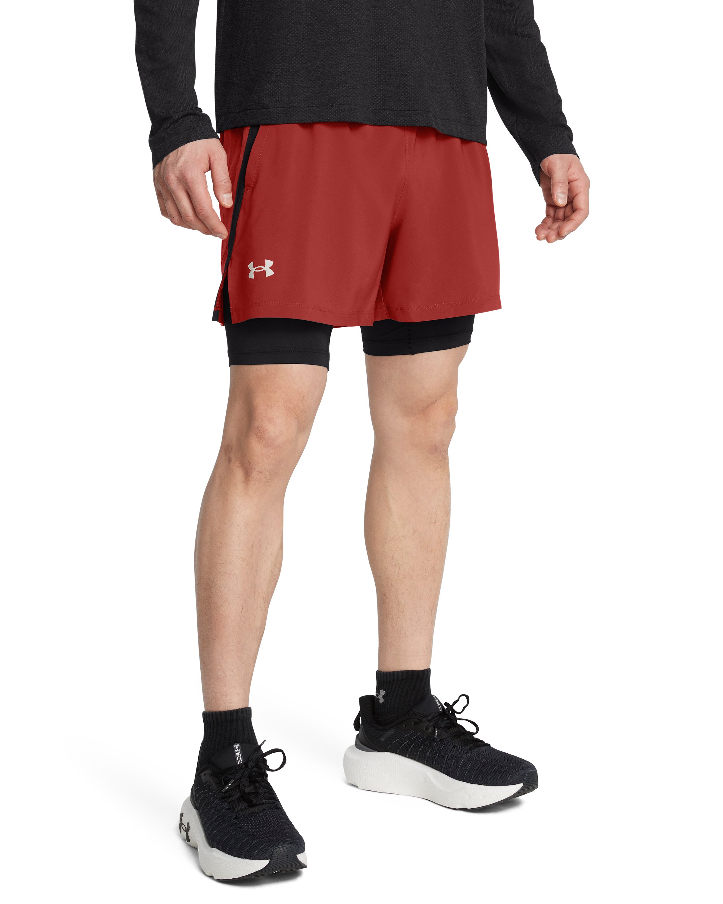 UA Launch Men's 2-in-1 5 Shorts 22