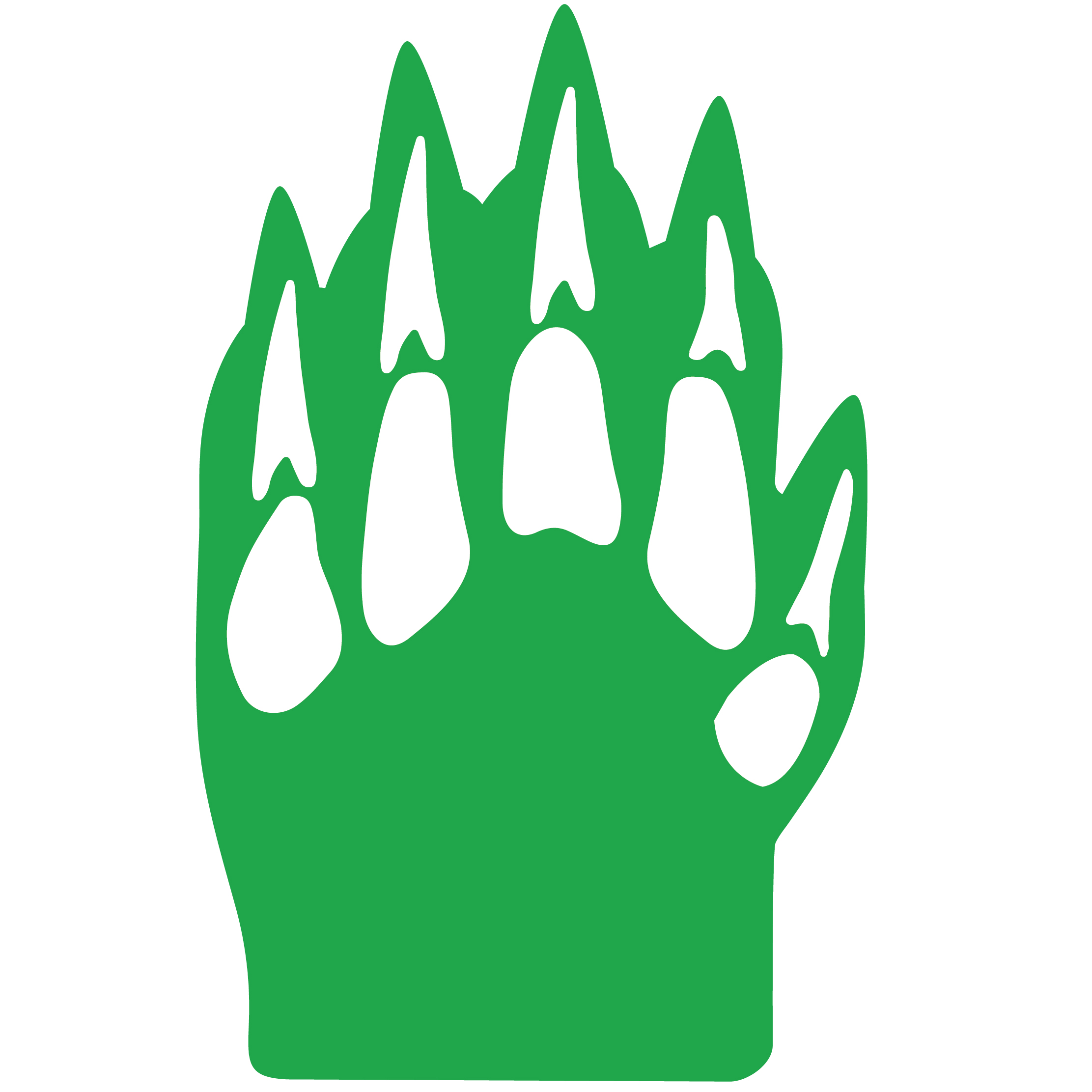 Foam Dinosaur Claw Mitt 47