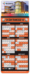 Magna-Card Business Card Magnet - Baseball Schedules (3.5 x 9)