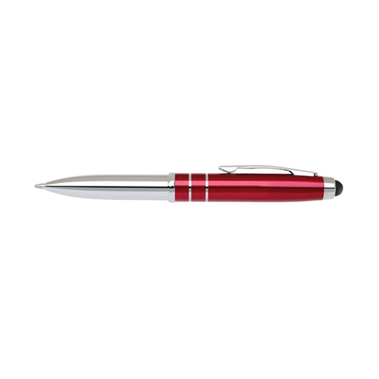 Ipad/Iphone stylus with LED and ballpoint pen 25