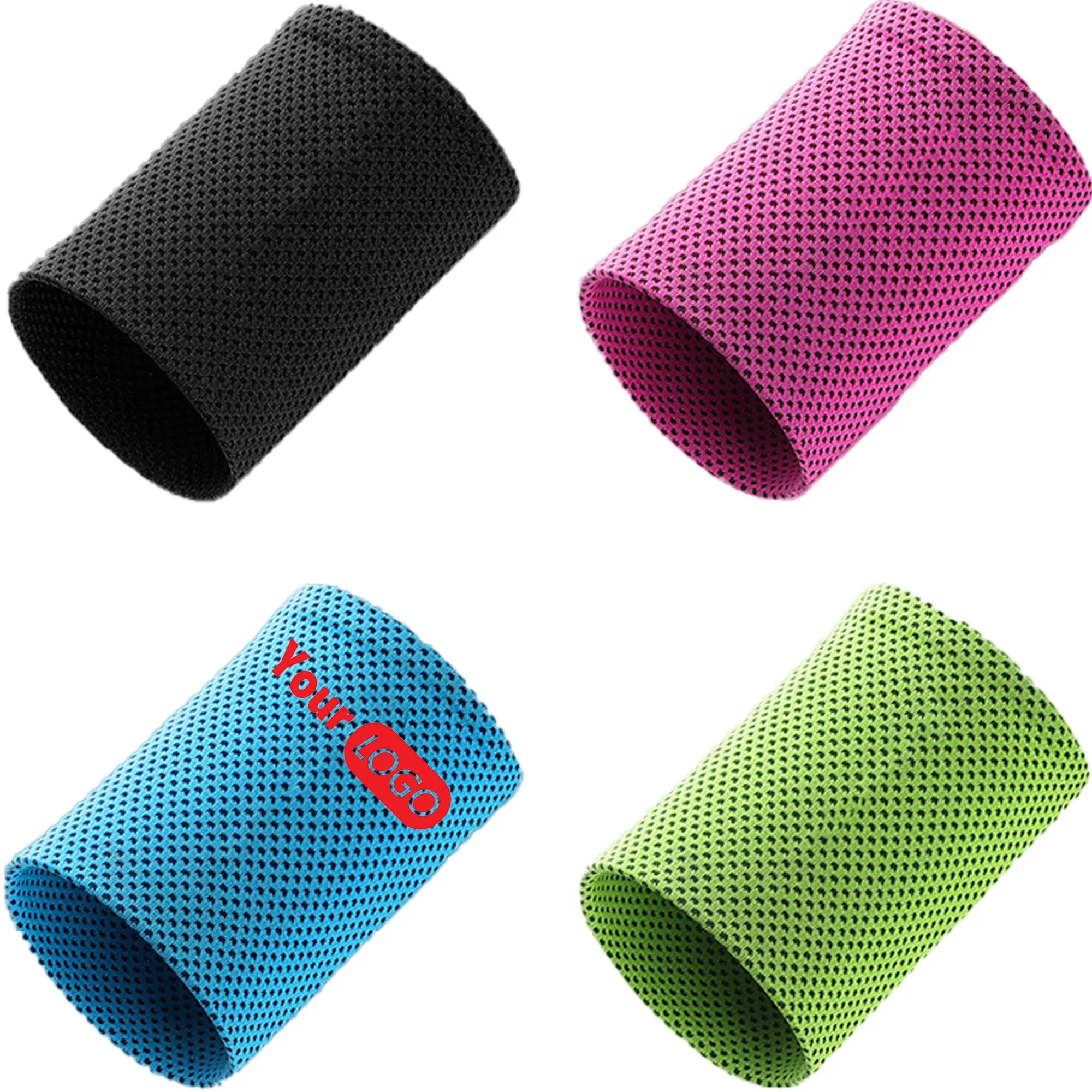 Ice Cooling Sweat Absorbing Wrist Brace Sweatband 6