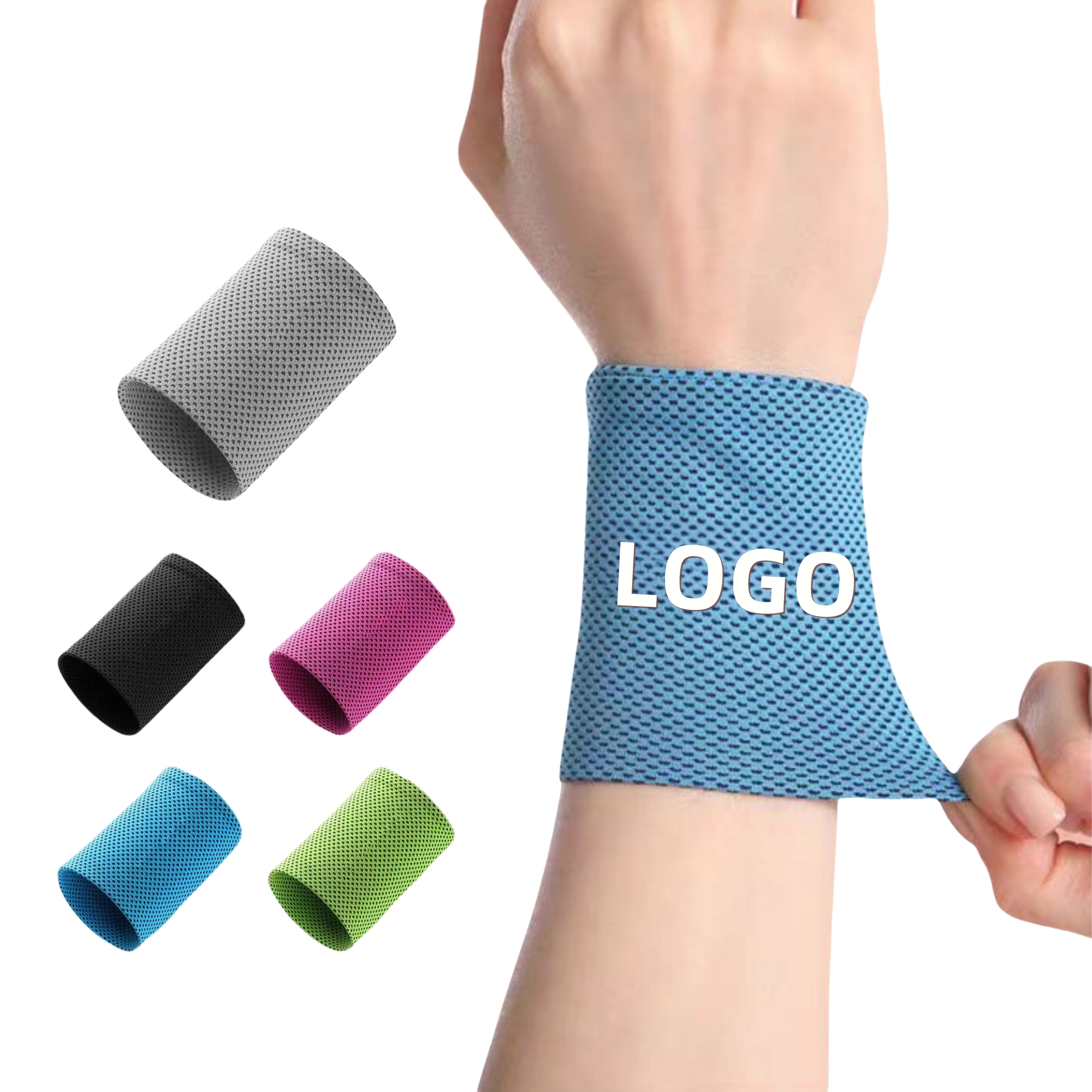 Moisture-Wicking Sports Wristbands