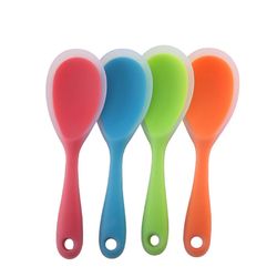 Translucent Silicone Heat Resistant Rice Spoon