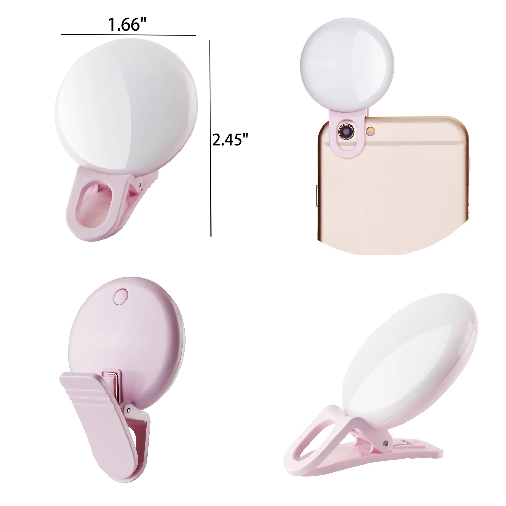 Rechargeable LED Selfie Ring Light 5