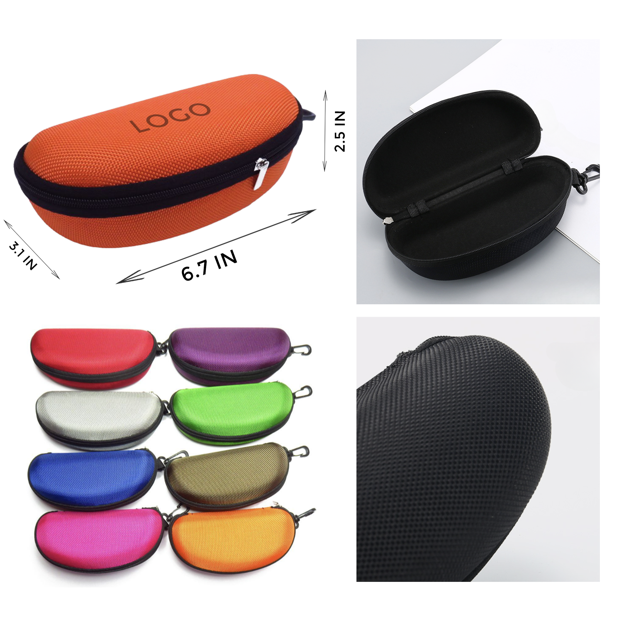 MOQ 10 PCS Durable Eyeglasses Case 3