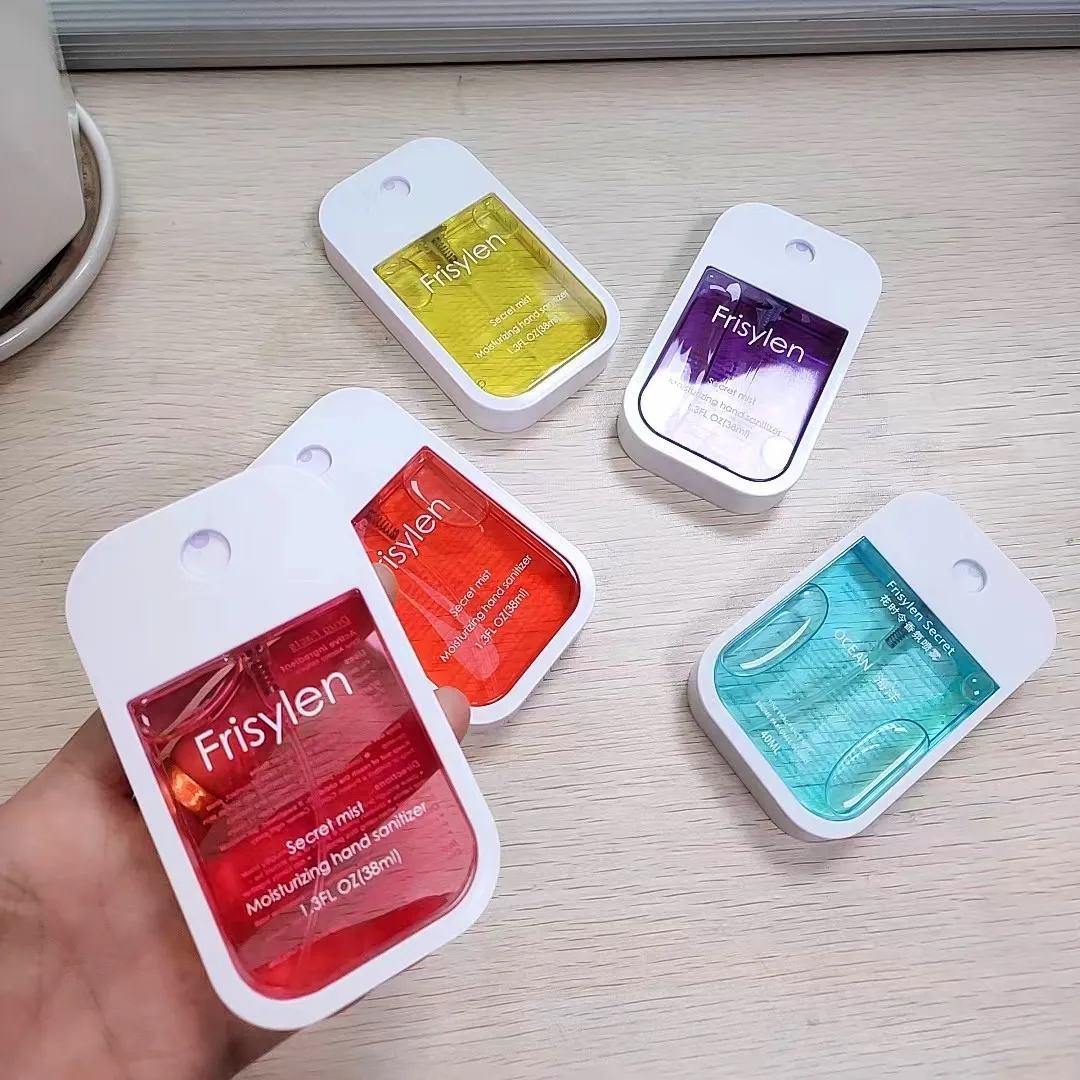 Portable Hand Sanitizer Spray With Silicone Sleeve