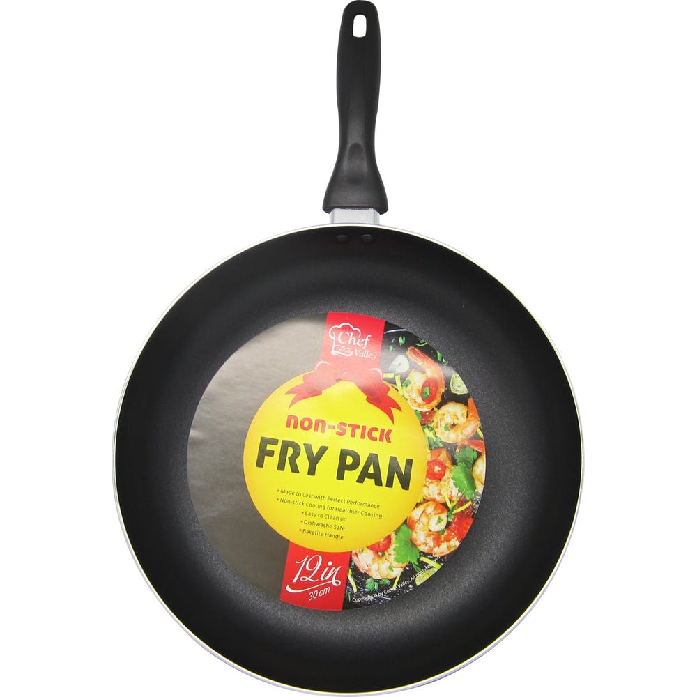 Nonstick Frying Pans Black 12" 3
