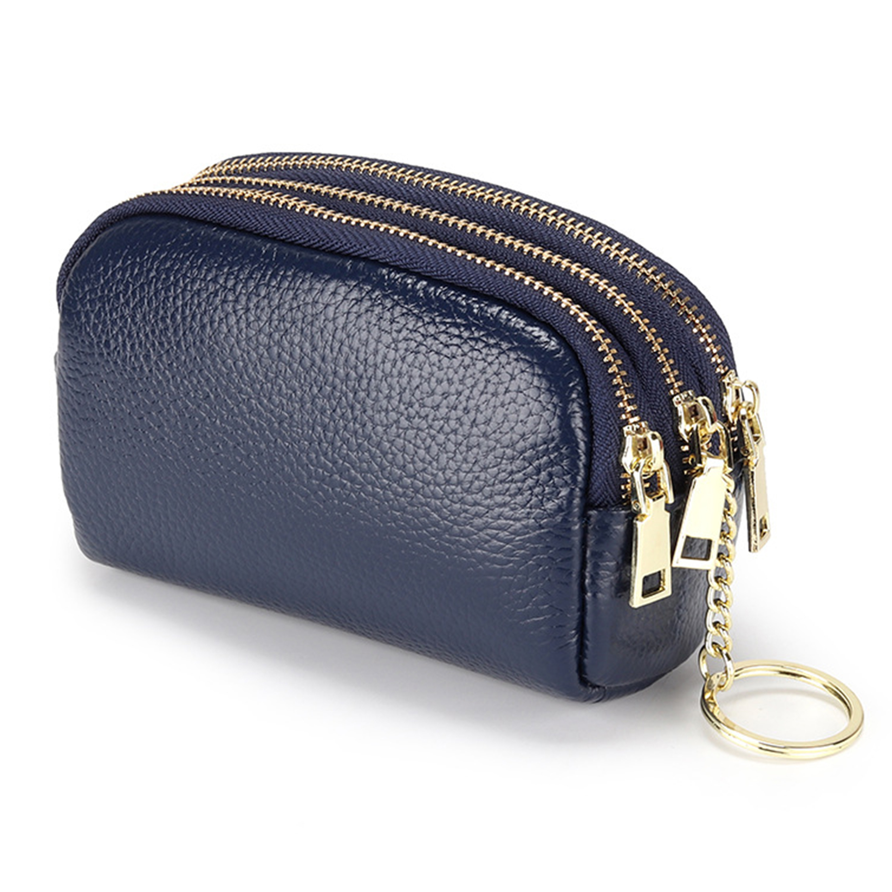 Genuine Leather Small multi-function key coin purse 17