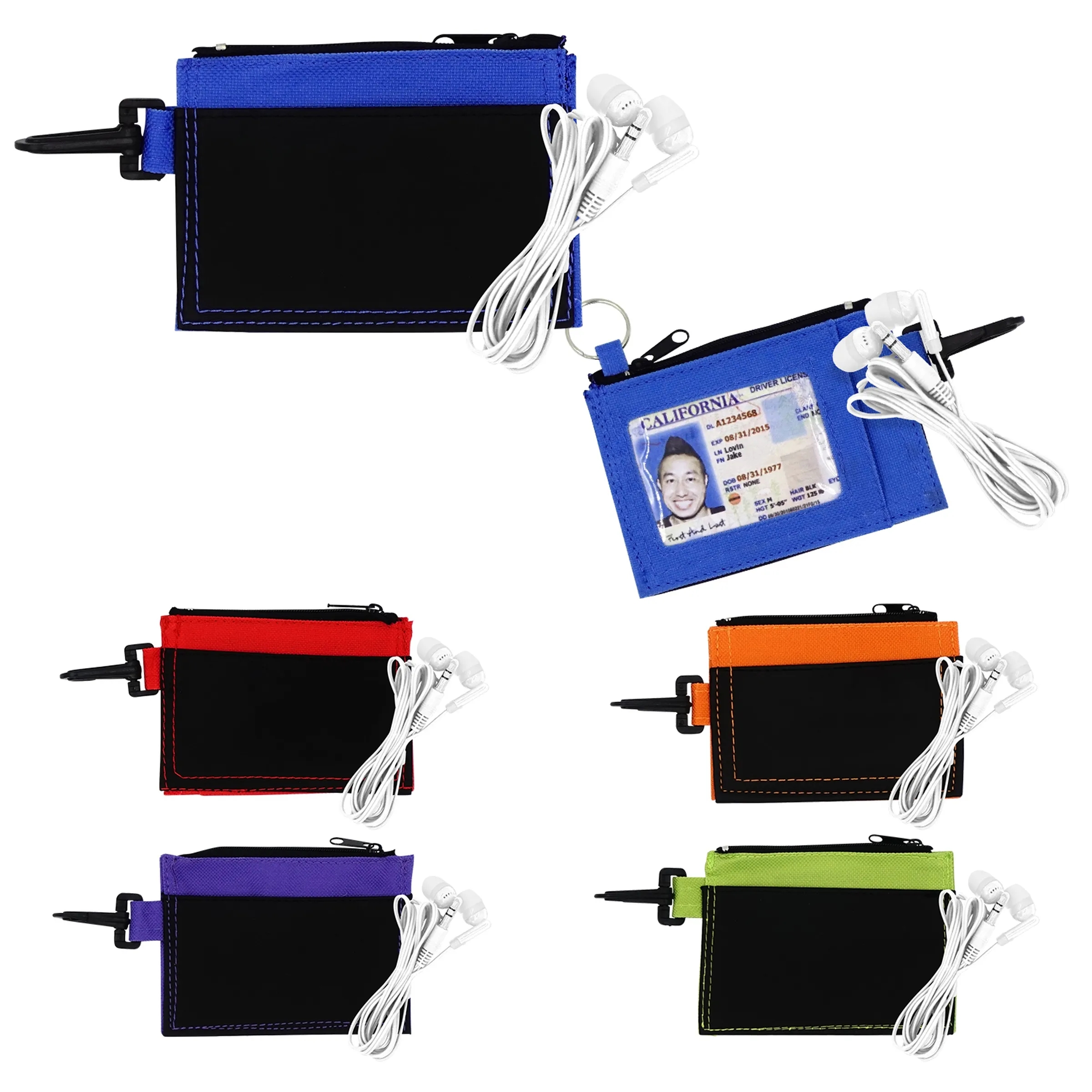 Ear Buds in Travel Wallet 2
