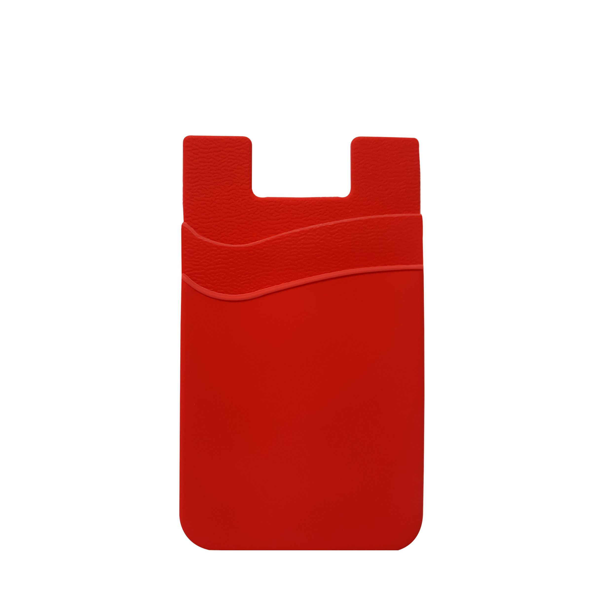 Dual Pocket Silicone Cell Phone Wallet 40