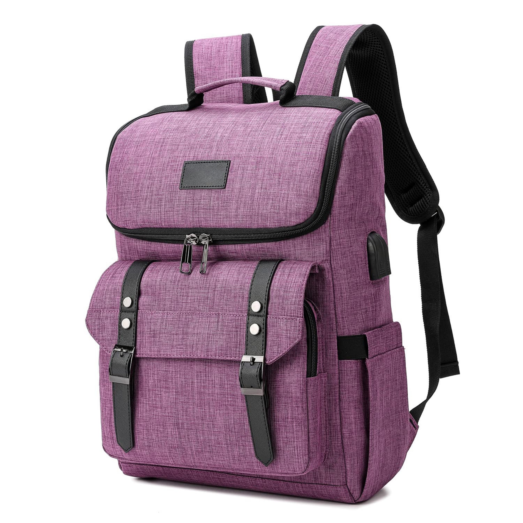 Charging Vintage Laptop Backpack 19
