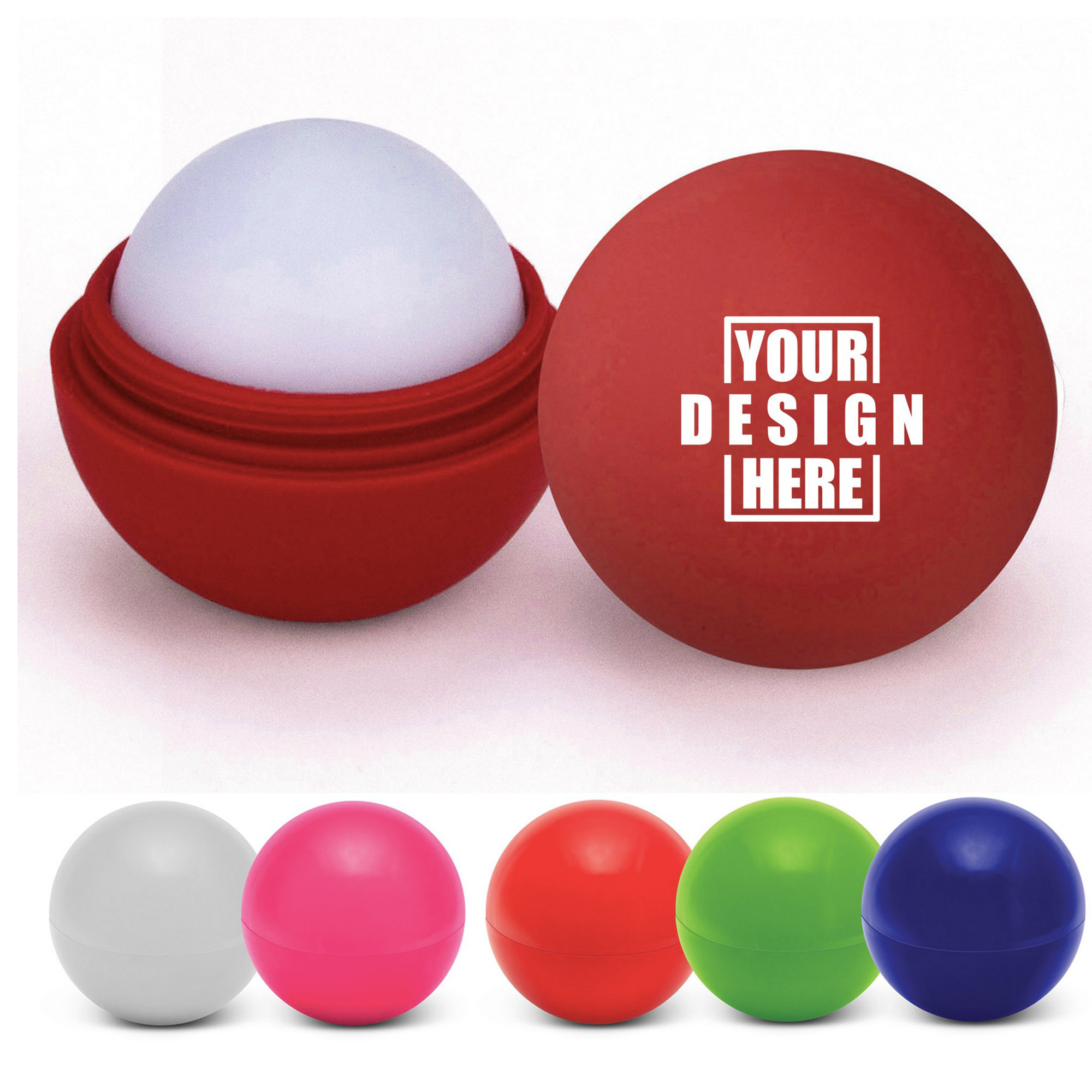 Round Lip Balm Moisturizer Ball