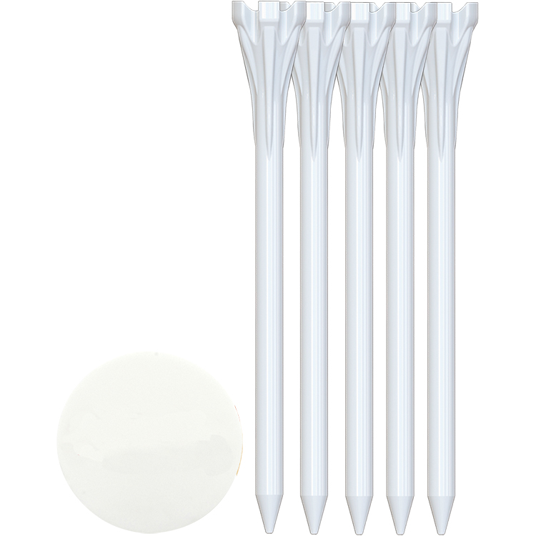 5 Flytee Tees 2-3/4", 1 Ball Marker 5