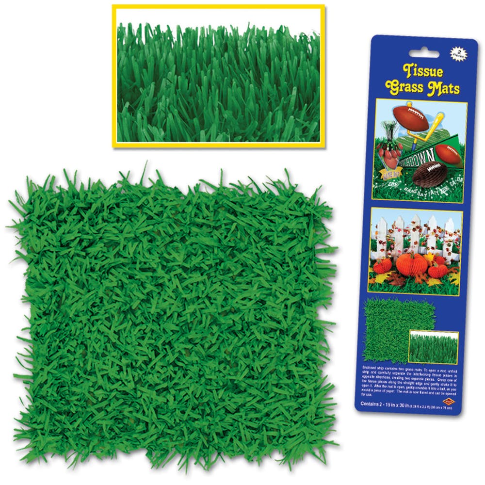 Tissue Grass Mats - 15" x 30" 3