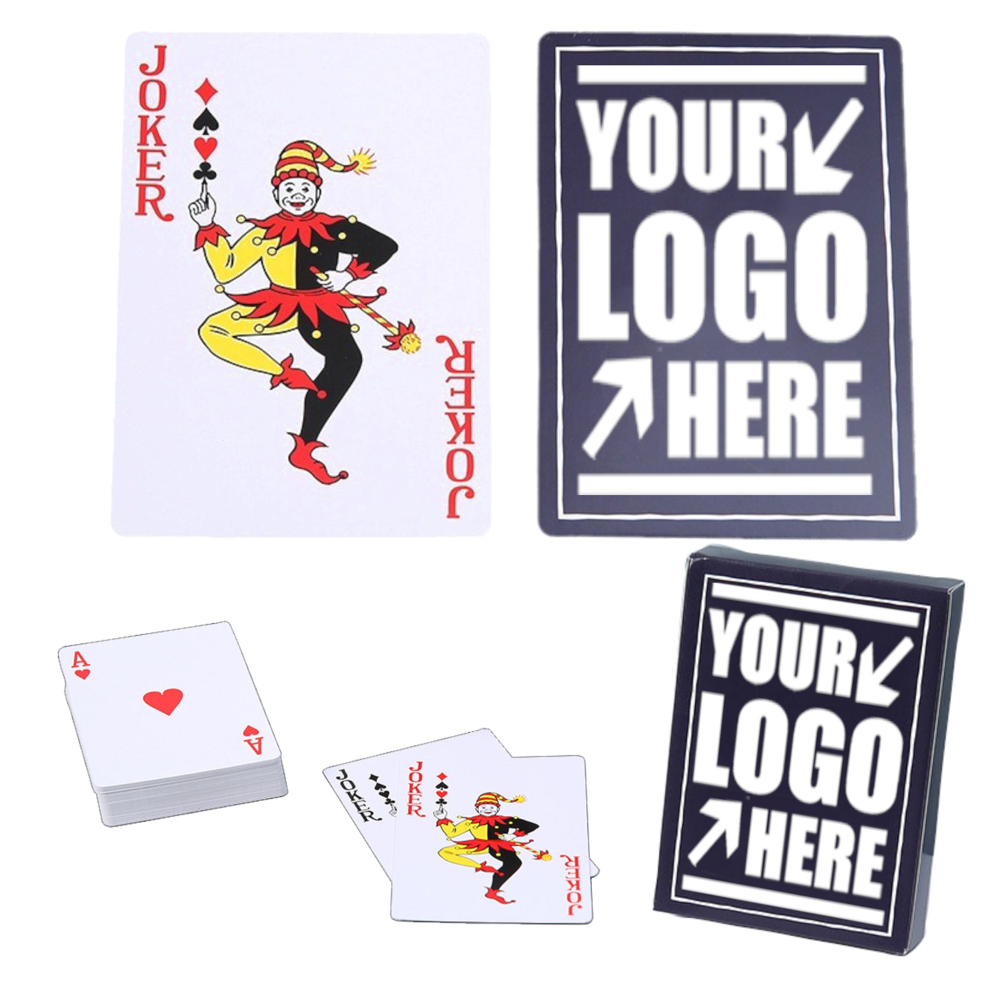 320gsm Fully Customized Poker Cards 3