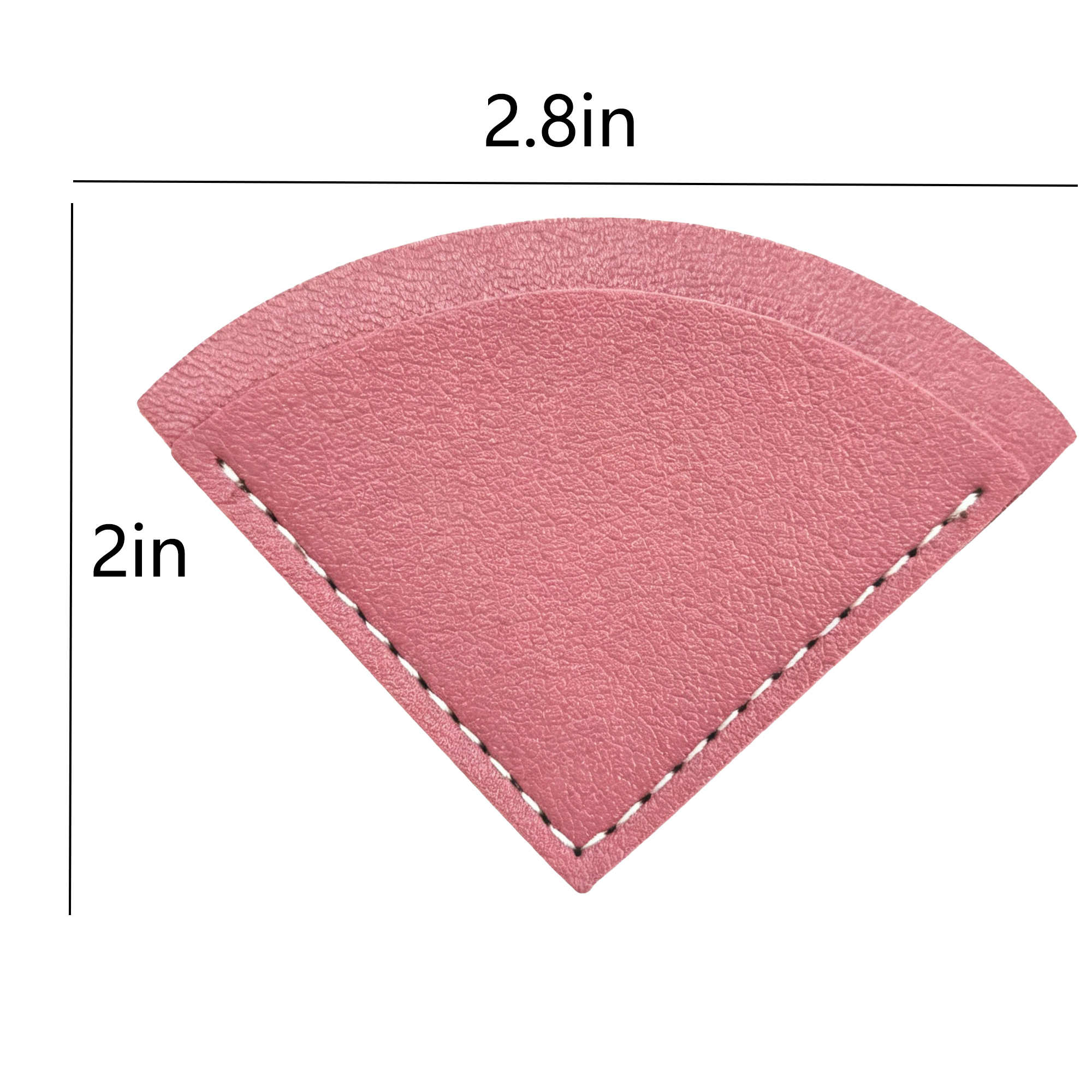 MOQ 30 Piece PU Corner Bookmark 5