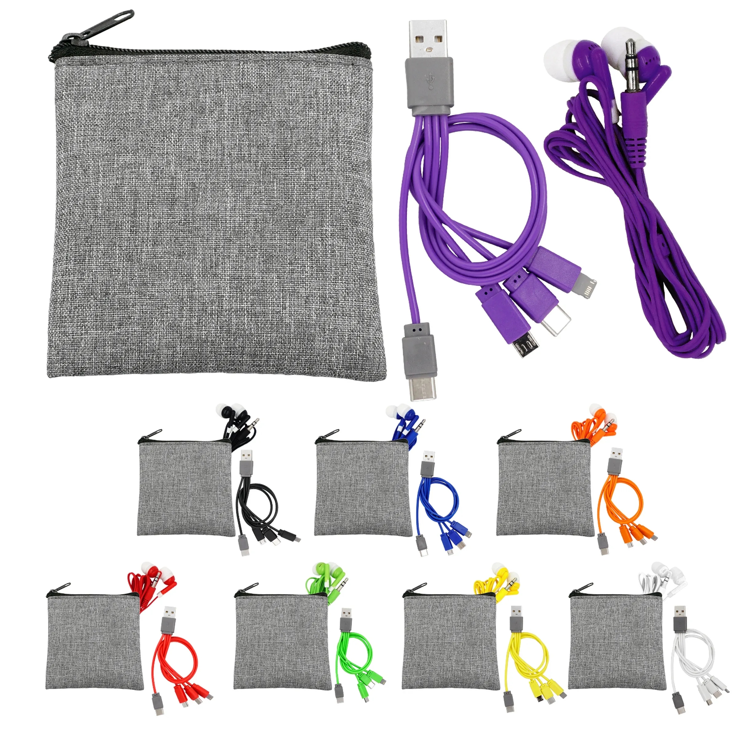 Recycled C to C Ear Bud Set 2