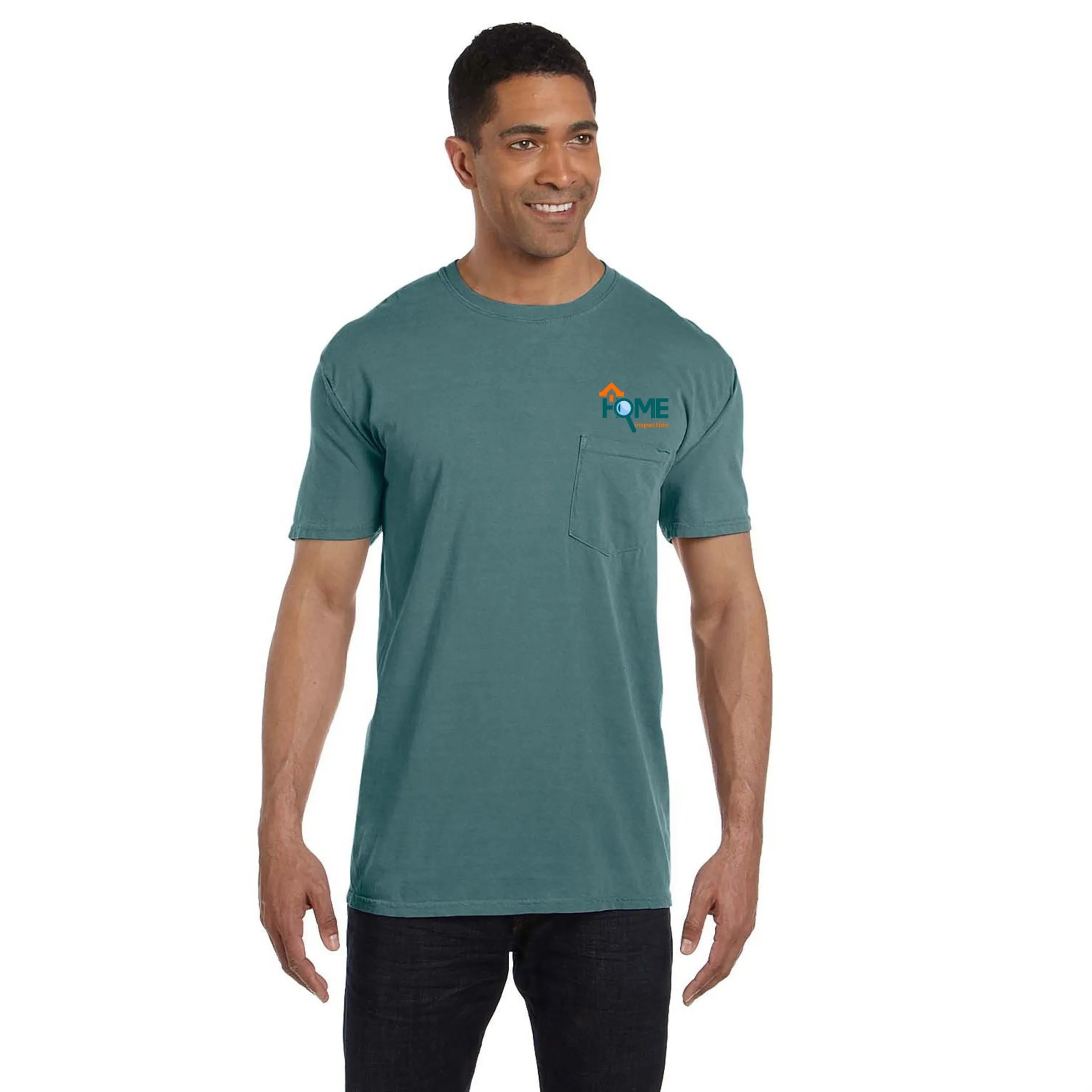 COMFORT COLORS ADULT HEAVYWEIGHT 6.1 OZ. POCKET T-SHIRT 30