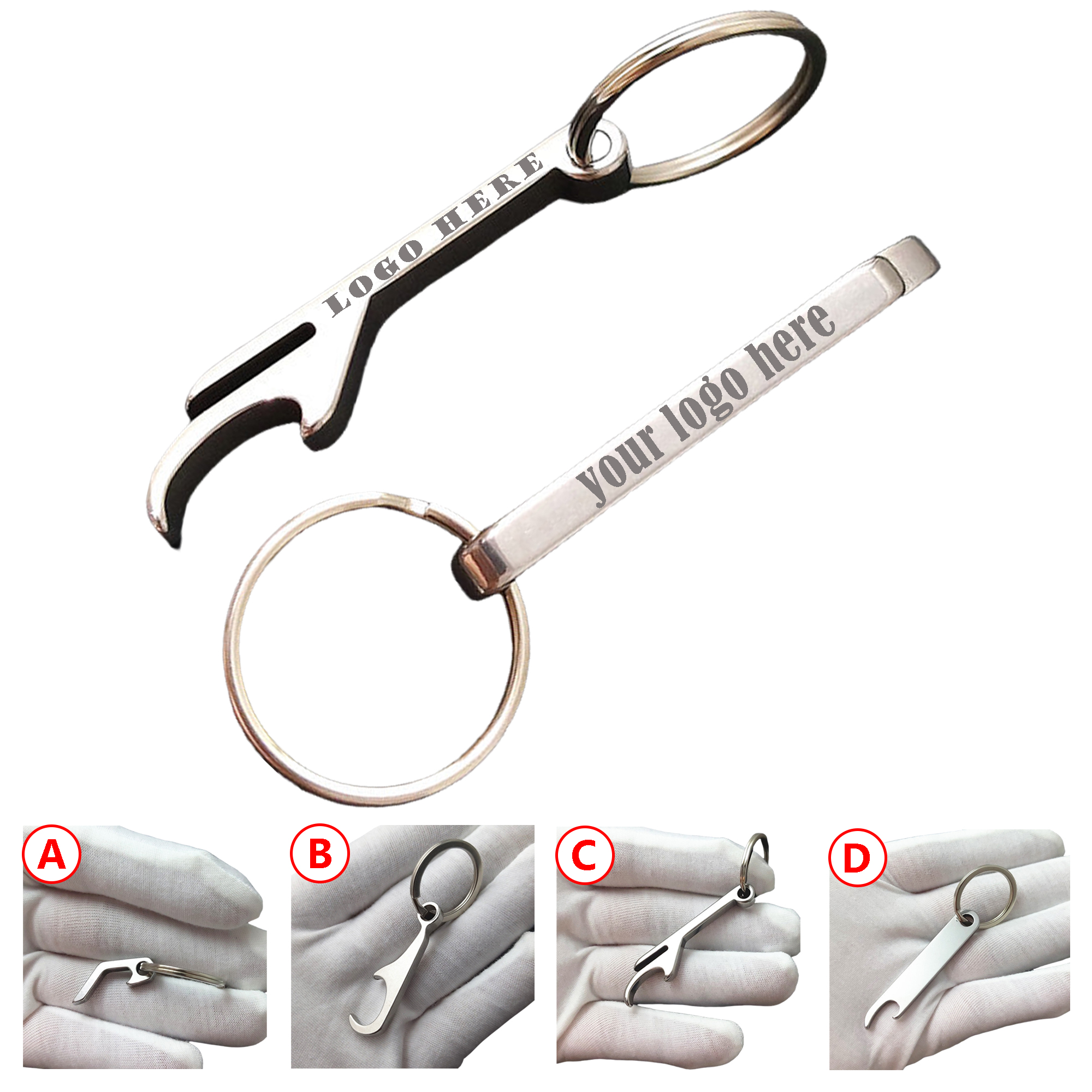 Portable Mini Bottle Opener Keychain MOQ50 4