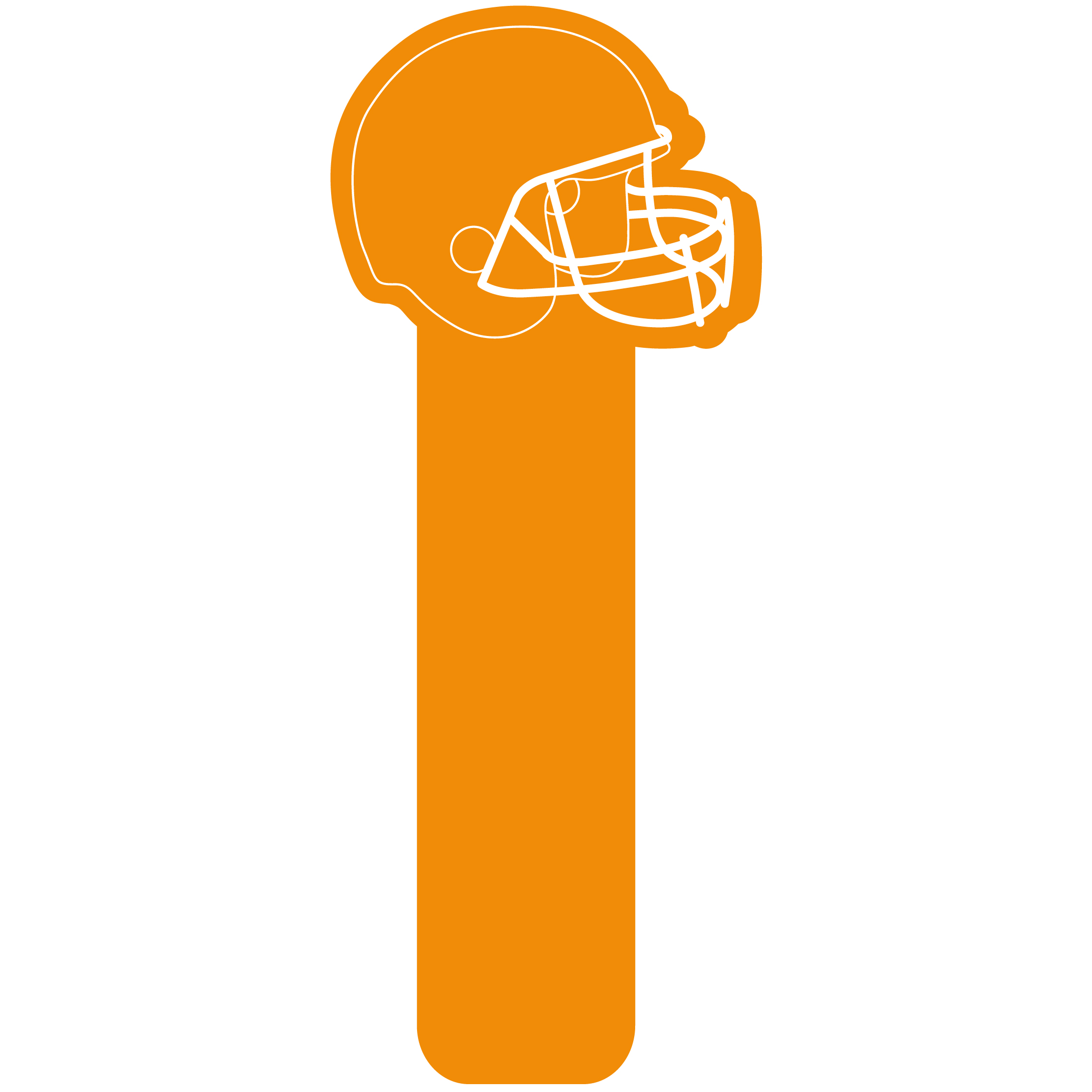 Football Helmet Stick Waver 52