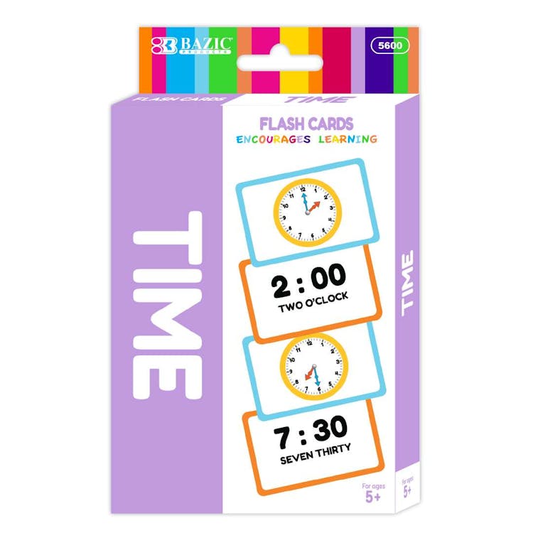 Time Flash Cards 3