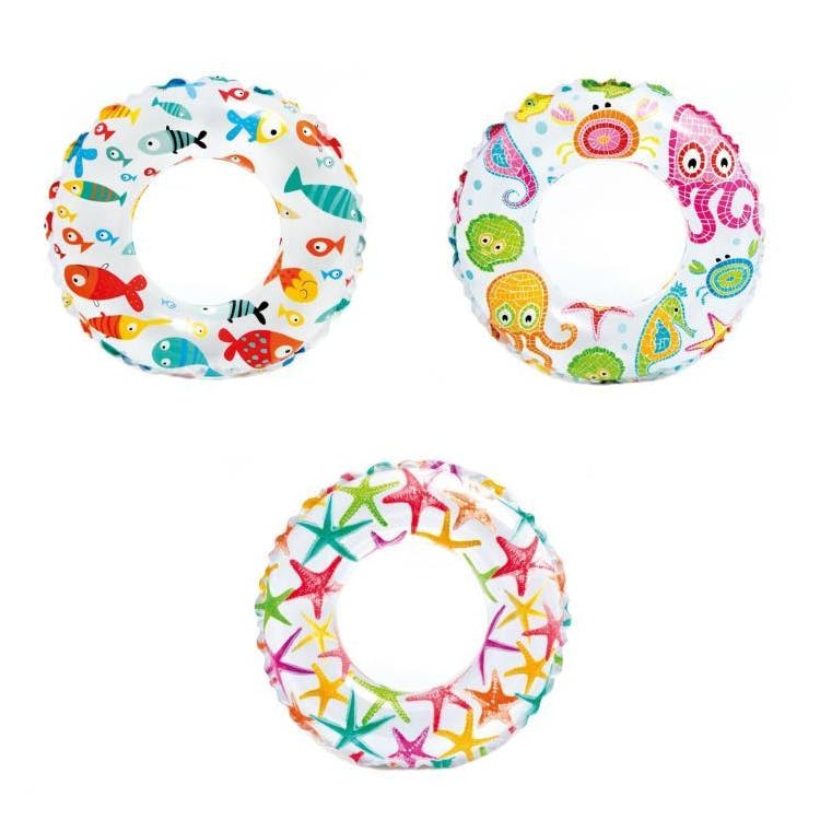 Inflatable Swim Rings - Assorted 20" 3
