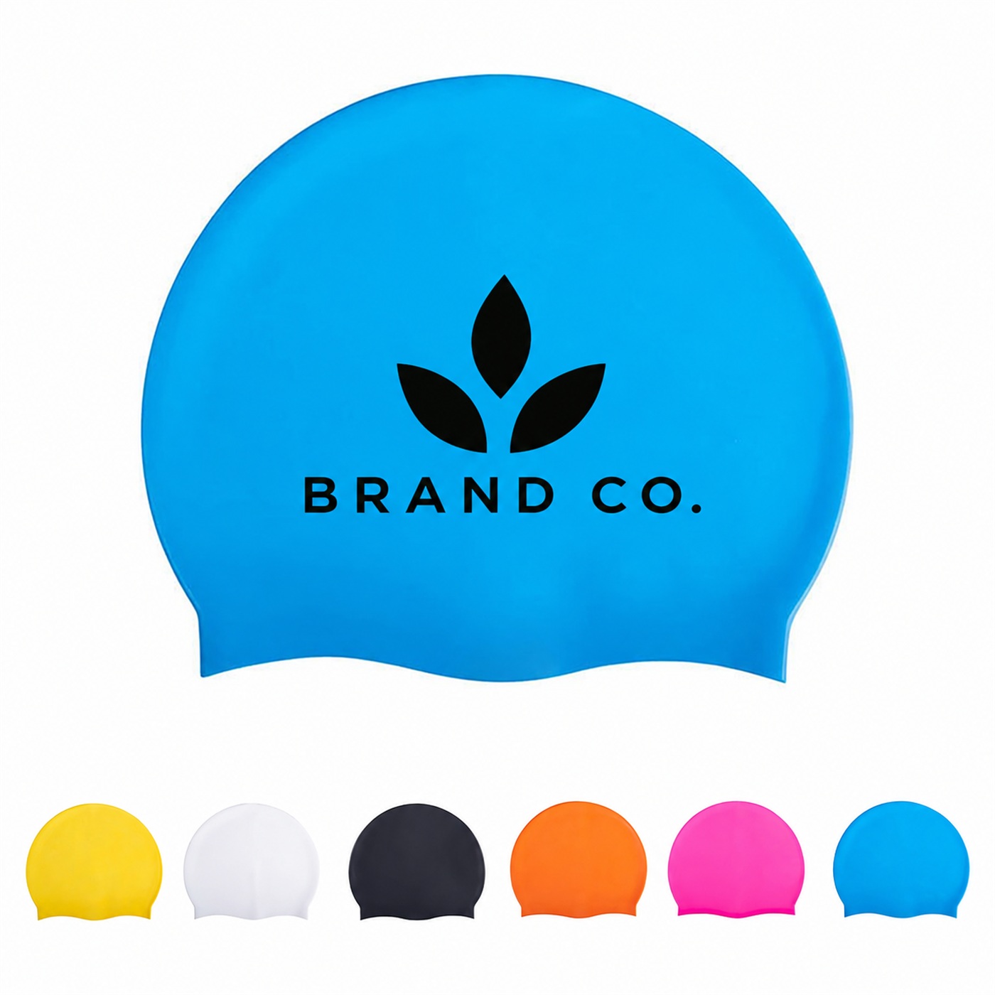 Flexible Silicone Swim Cap