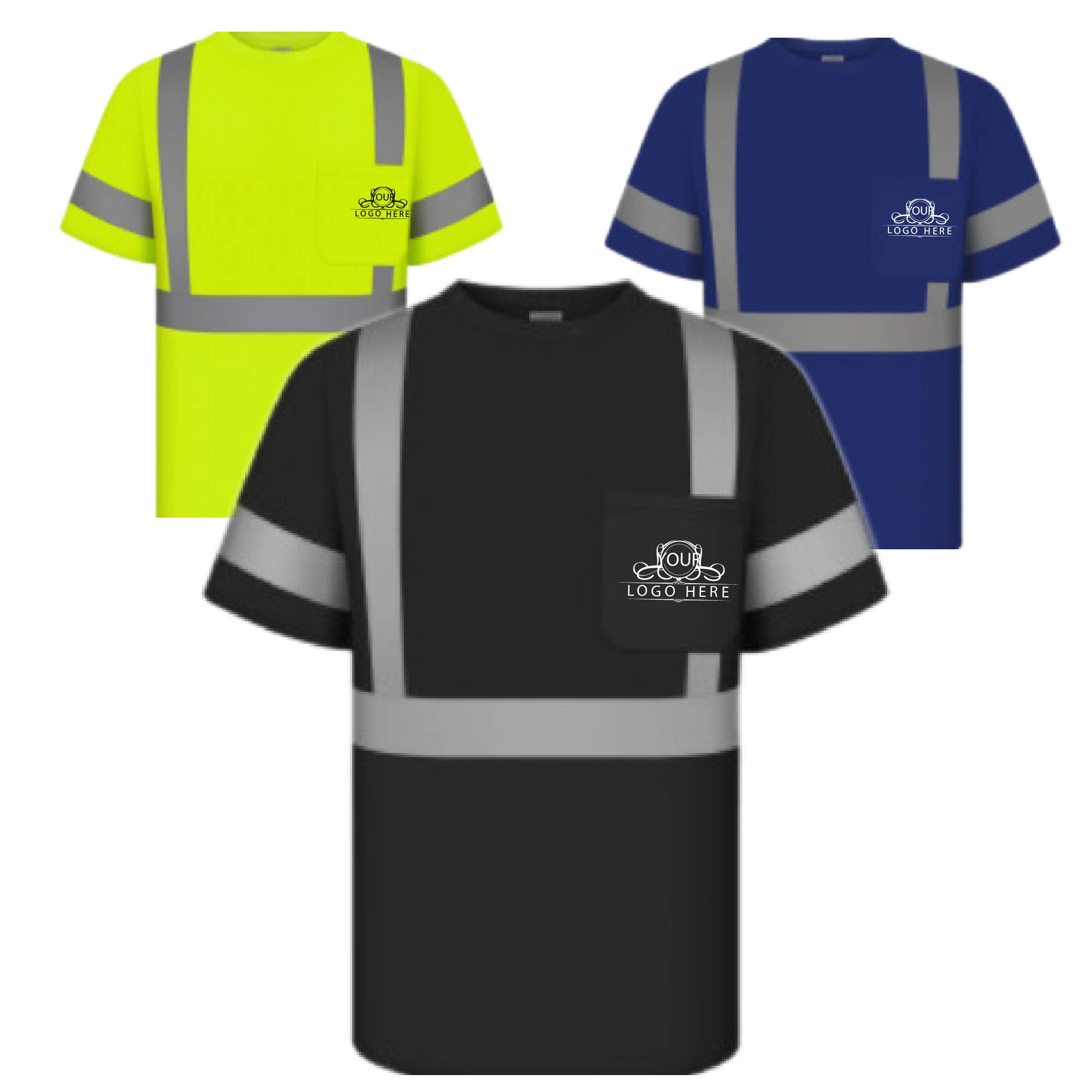 High Visibility Reflective Safety T-Shirt